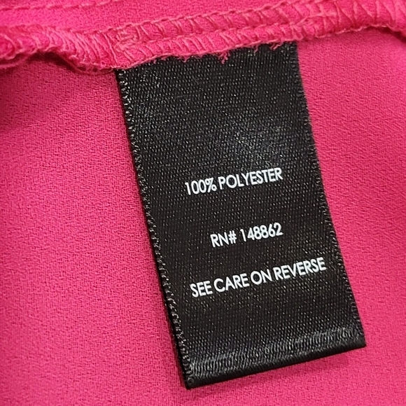 TORRID 1X Georgette Keyhole Long Sleeve Blouse - Picture 6 of 7